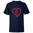 thumbnail image 1 of Marvel WandaVision To Grow Old In Vision Heart - Short Sleeve T-Shirt for Kids - Customized-Navy, 1 of 5