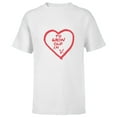 thumbnail image 1 of Marvel WandaVision To Grow Old In Vision Heart - Short Sleeve T-Shirt for Kids - Customized-White, 1 of 5