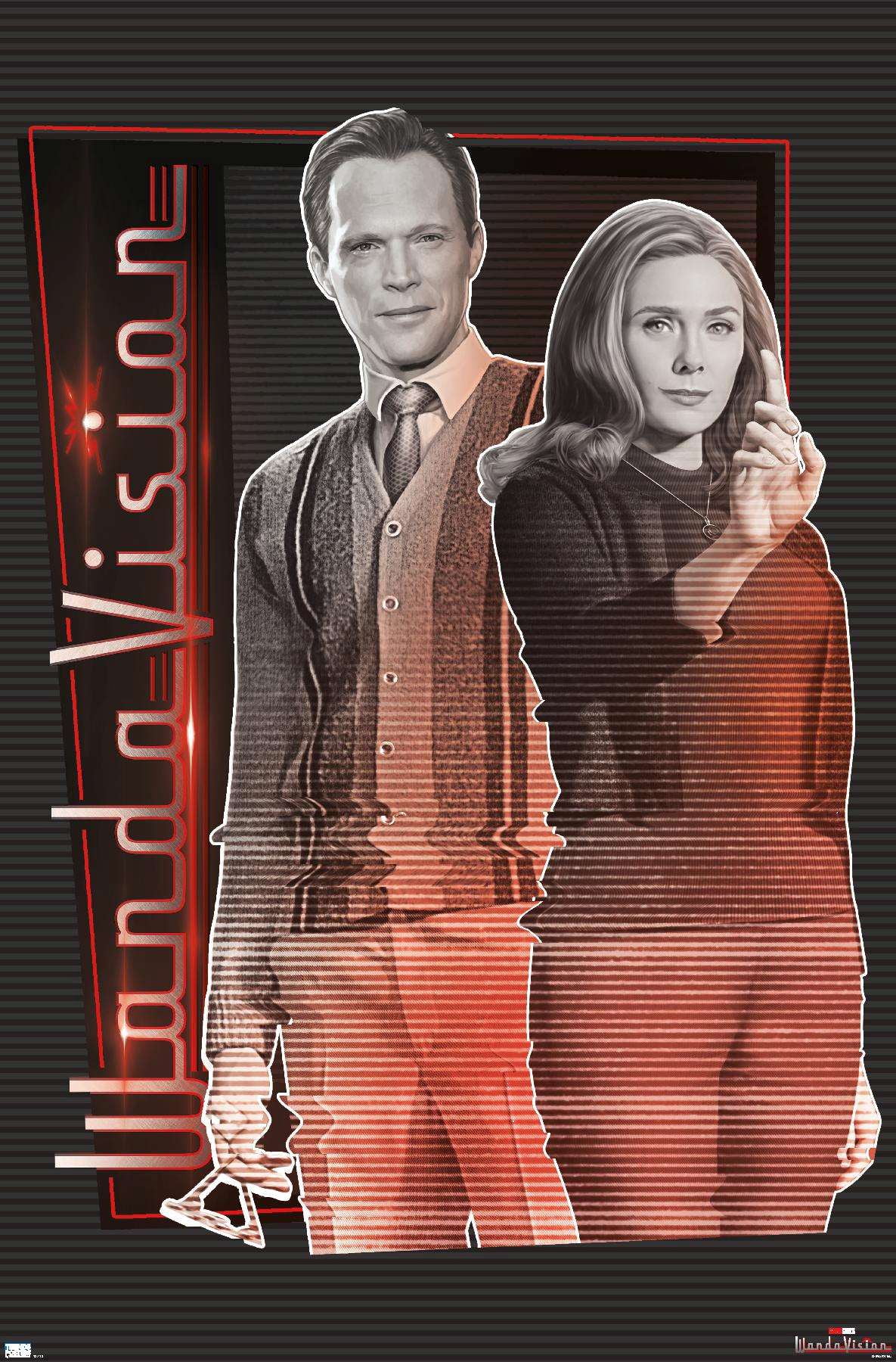 Marvel WandaVision - Together Wall Poster, 22.375" x 34"