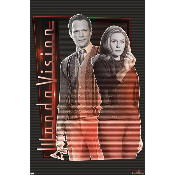 Marvel WandaVision - Together Wall Poster, 22.375" x 34"