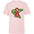 thumbnail image 1 of Marvel WandaVision Wanda Scarlett Witch 50s Retro - Short Sleeve T-Shirt for Kids - Customized-Soft Pink, 1 of 5