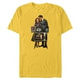 thumbnail image 1 of Marvel WandaVision Wanda & Vision Behind the TV Screens - Short Sleeve Blended T-Shirt for Adults - Customized-Yellow, 1 of 5