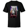 thumbnail image 1 of Marvel WandaVision Wanda & Vision Series Poster Standard - Short Sleeve T-Shirt for Kids - Customized-Black, 1 of 5
