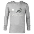 thumbnail image 1 of Marvel WandaVision Wanda and Vision 60s Moonlight Flight - Long Sleeve T-Shirt for Men – Customized-Athletic Heather, 1 of 5