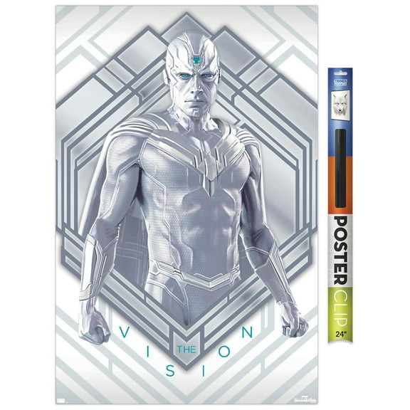 Marvel WandaVision - White Vision Wall Poster, 22.375" x 34"