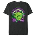 thumbnail image 1 of Marvel We Are Groot Hulk We Are Incredible - Short Sleeve Blended T-Shirt for Adults - Customized-Dark Heather, 1 of 5