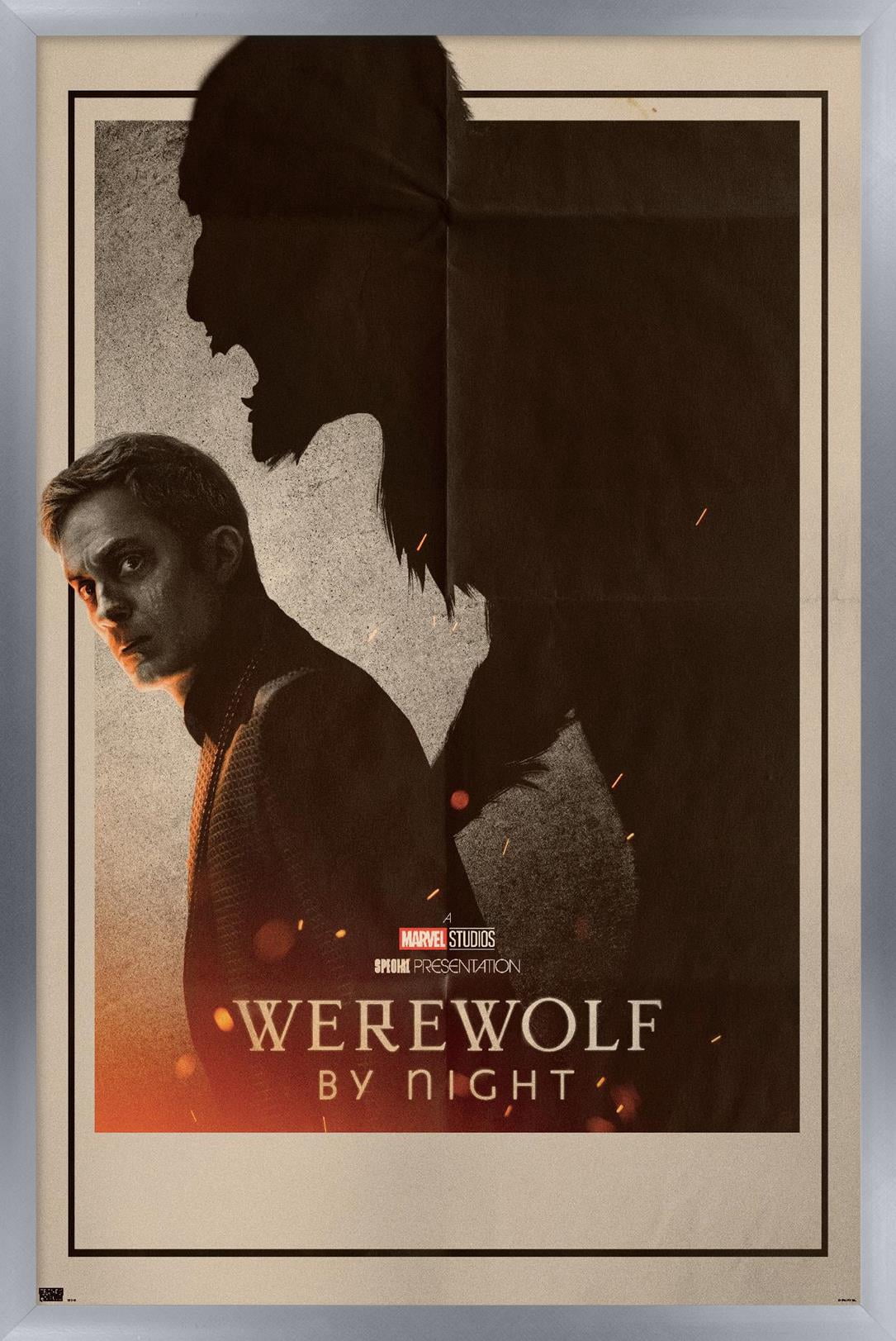 Marvel Werewolf By Night - One Sheet Wall Poster, 22.375" x 34" Framed