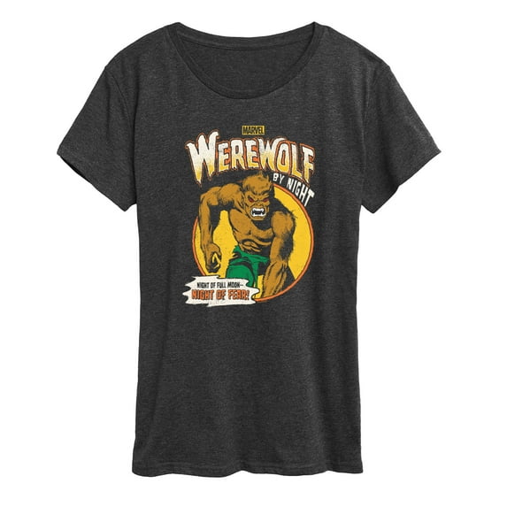 Marvel - Werewolf By Night - Women's Short Sleeve Graphic T-Shirt