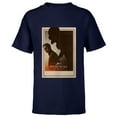 thumbnail image 1 of Marvel Werewolf by Night Jack Russell Shadow Monster Disney+ - Short Sleeve T-Shirt for Kids - Customized-Navy, 1 of 5