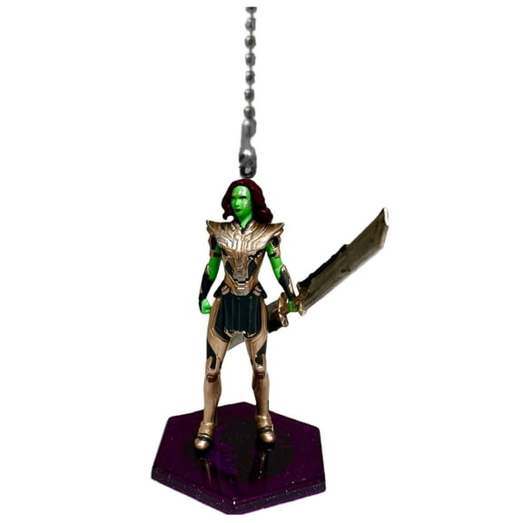 Marvel What If? Gamora Pvc Fan Lamp Light Pull Chain Figure Figurine New
