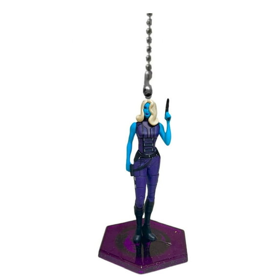 Marvel What If? Nebula 4” PVC Fan Lamp Light Pull Chain Figure Figurine New