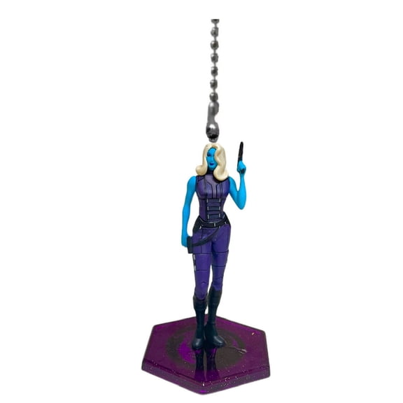 Marvel What If? Nebula 4 PVC Fan Lamp Light Pull Chain Figure Figurine New