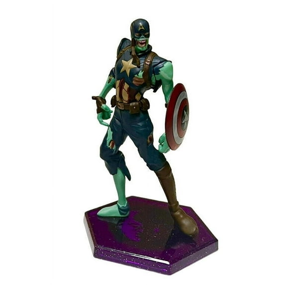 Marvel What If? Zombie Captain America 4” PVC Cake Topper Figure Figurine New
