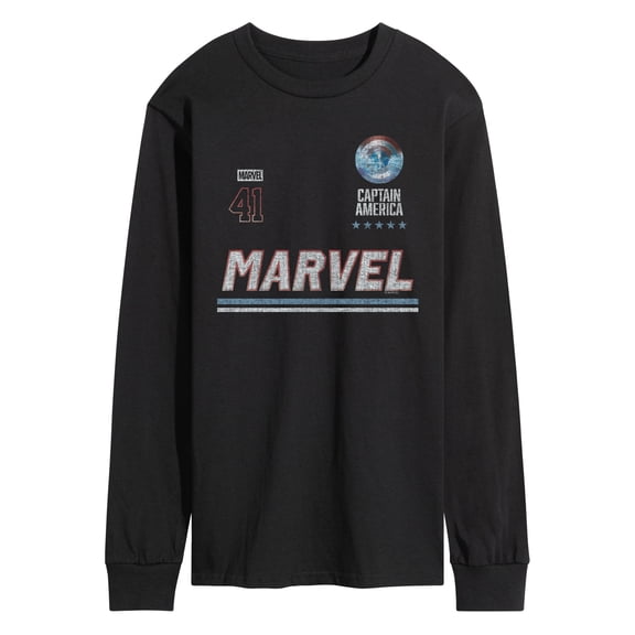 Marvel - Winter Games Jersey - Men's Long Sleeve Graphic T-Shirt