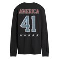 thumbnail image 1 of Marvel - Winter Games Jersey - Men's Long Sleeve Graphic T-Shirt, 1 of 4