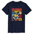 thumbnail image 1 of Marvel - Wolv Comics Ad - Men's Short Sleeve Graphic T-Shirt, 1 of 4