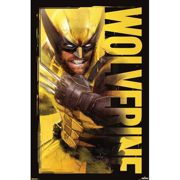 Marvel Wolverine (2026) - Close-Up Slash Shot Wall Poster, 22.375" x 34"