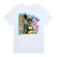thumbnail image 1 of Marvel Wolverine - 90S Graffiti Style - Toddler and Youth Short Sleeve Graphic T-Shirt, 1 of 5