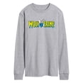 thumbnail image 1 of Marvel - Wolverine Claw Logo Horizontal Chest Men's Long Sleeve Graphic T-Shirt, 1 of 4
