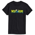 thumbnail image 1 of Marvel - Wolverine Claw Logo Horizontal Chest - Men's Short Sleeve Graphic T-Shirt, 1 of 4