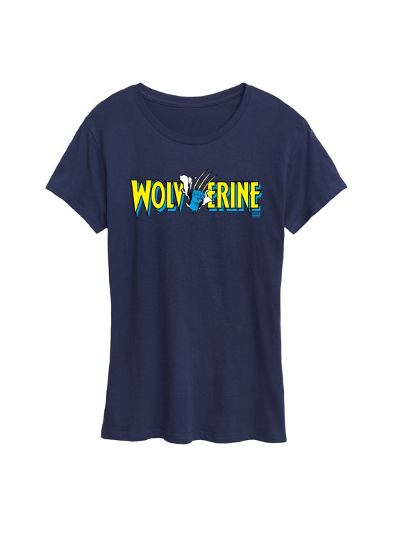 - Wolverine Claw Logo Horizontal Chest Women's Short Sleeve Graphic T-Shirt