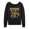 thumbnail image 1 of Marvel Wolverine - Collage - Women's French Terry Pullover Sweatshirt, 1 of 5