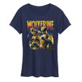 thumbnail image 1 of Marvel Wolverine - Collage - Women's Short Sleeve Graphic T-Shirt, 1 of 5