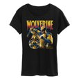 thumbnail image 1 of Marvel Wolverine - Collage - Women's Short Sleeve Graphic T-Shirt, 1 of 5