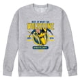 thumbnail image 1 of Marvel - Wolverine Collegiate Scratch - Men's Crew Fleece Sweatshirt, 1 of 4