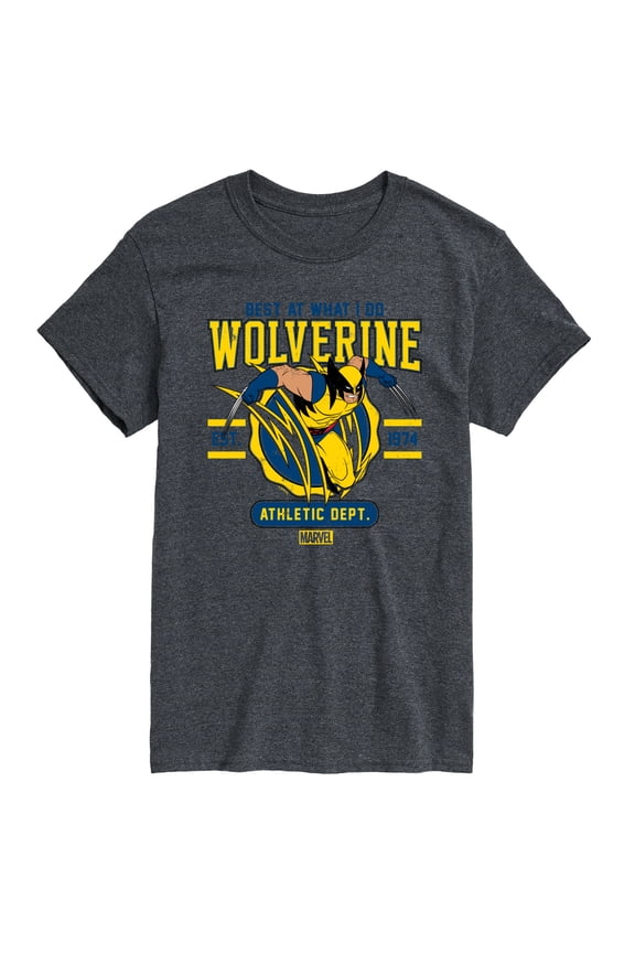 Wolverine - Collegiate Scratch - Men's Short Sleeve Graphic T-Shirt