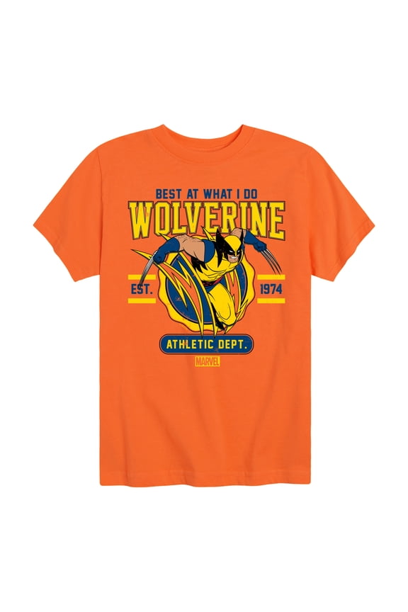 Wolverine - Collegiate Scratch - Toddler and Youth Short Sleeve Graphic T-Shirt