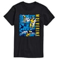 thumbnail image 1 of Marvel Wolverine - Comic Book Panels - Men's Short Sleeve Graphic T-Shirt, 1 of 5
