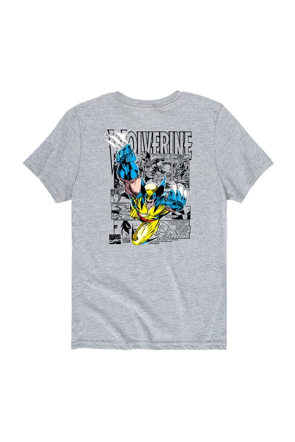 Wolverine - Comic Book Panels - Toddler and Youth Short Sleeve Graphic T-Shirt