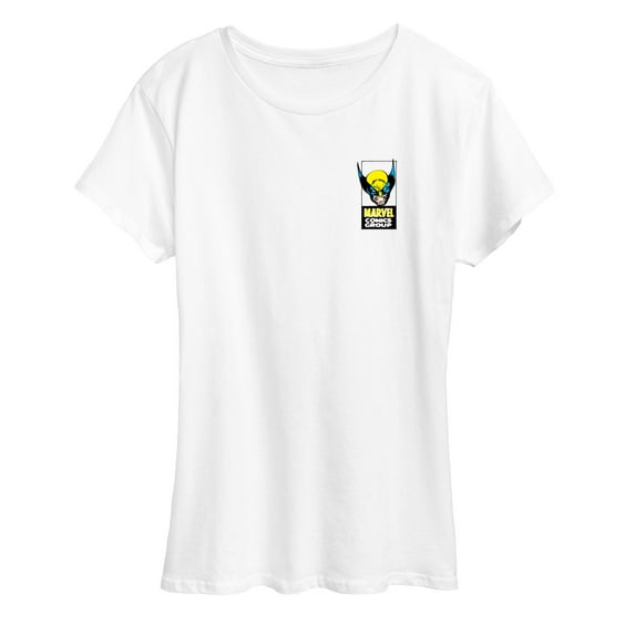 Marvel Wolverine - Comic Book Panels - Women's Short Sleeve Graphic T-Shirt