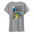 thumbnail image 1 of Marvel Wolverine - Comic Book Panels - Women's Short Sleeve Graphic T-Shirt, 1 of 5