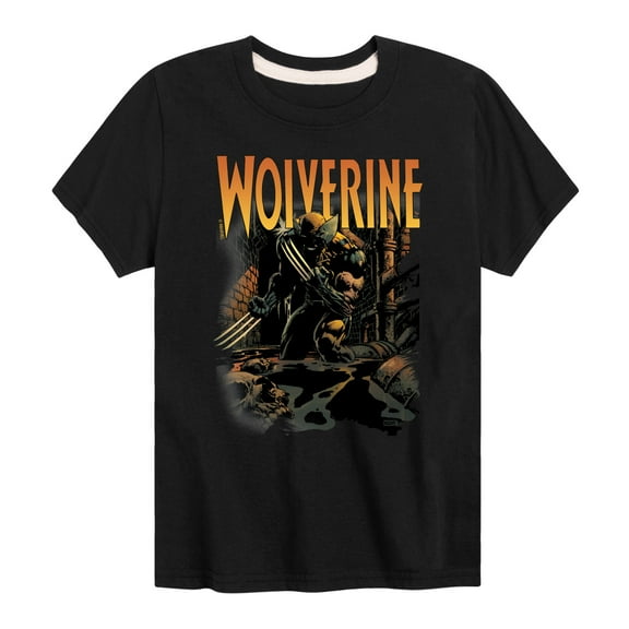 Marvel Wolverine - Comic Book Toddler and Youth Short Sleeve Graphic T-Shirt