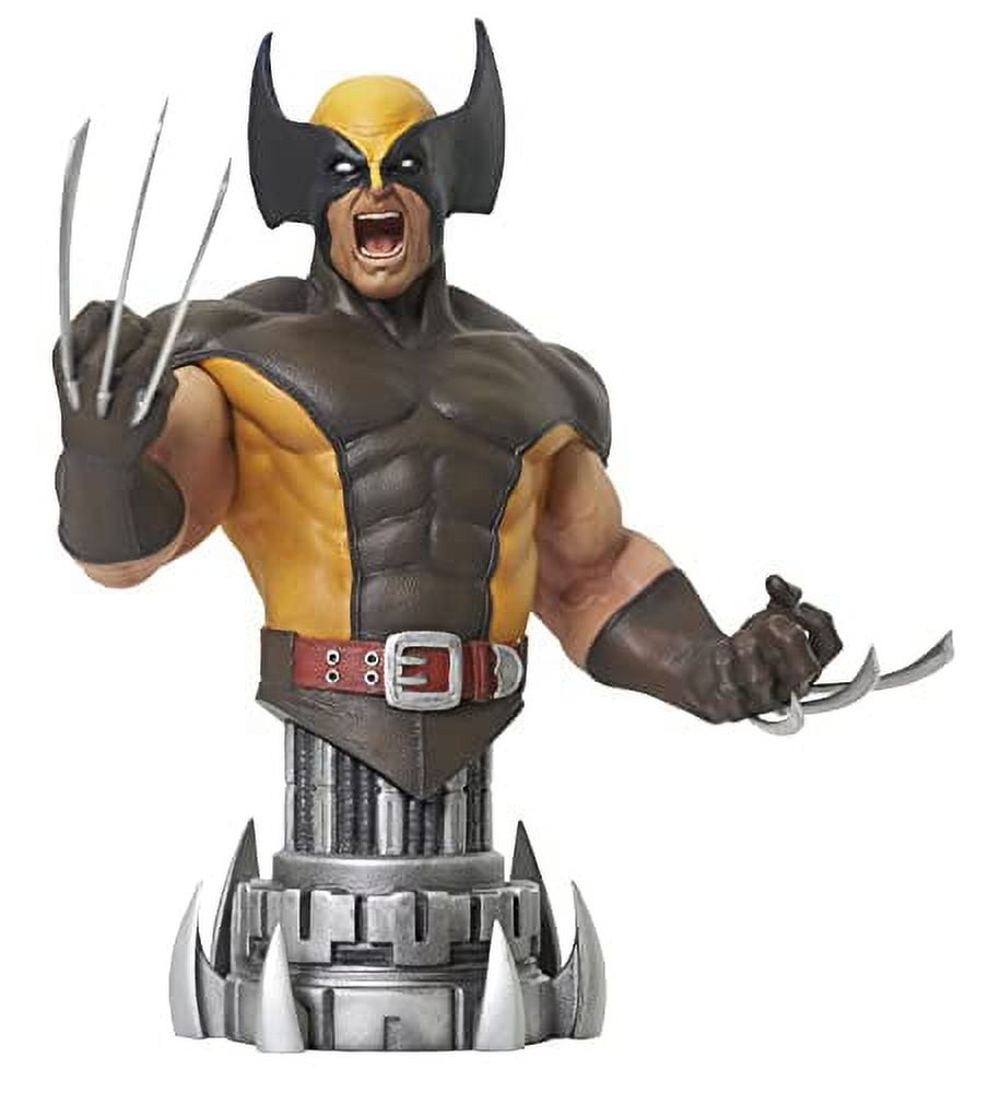 MARVEL Wolverine ウルヴァリン BROWN COMIC Ver. Marvel: Wolverine (Comic Brown) 1:7 Scale Bust - Walmart.com