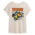 thumbnail image 1 of Wolverine - Wolverine Comic - Juniors Oversized Graphic T-Shirt, 1 of 4
