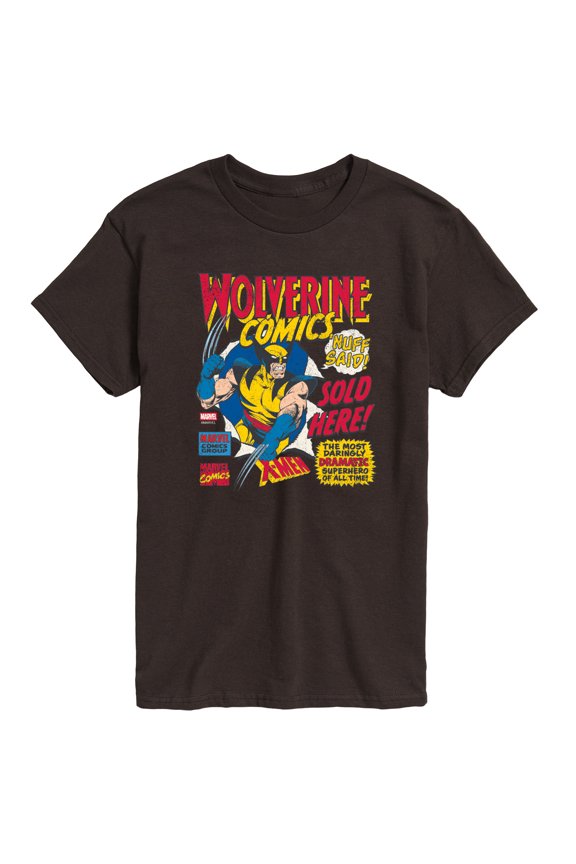 - Wolv Comics Ad - Men's Short Sleeve Graphic T-Shirt
