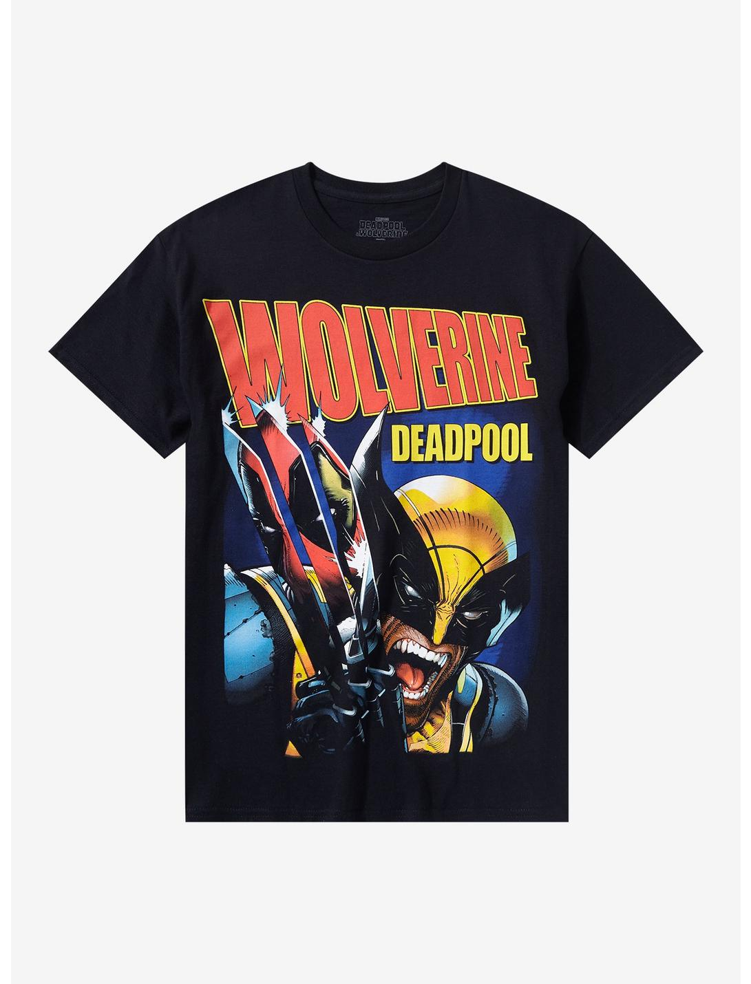 Marvel Wolverine Deadpool Jumbo Graphic TShirt