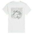 thumbnail image 1 of Marvel Wolverine - Gray Toned Comic - Men's Short Sleeve Graphic T-Shirt, 1 of 5
