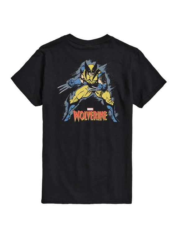 - Wolverine Grunge Men's Short Sleeve Graphic T-Shirt