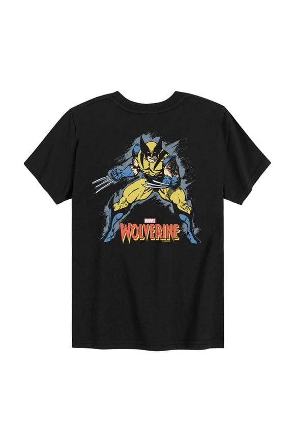 Wolverine - Grunge - Toddler and Youth Short Sleeve Graphic T-Shirt