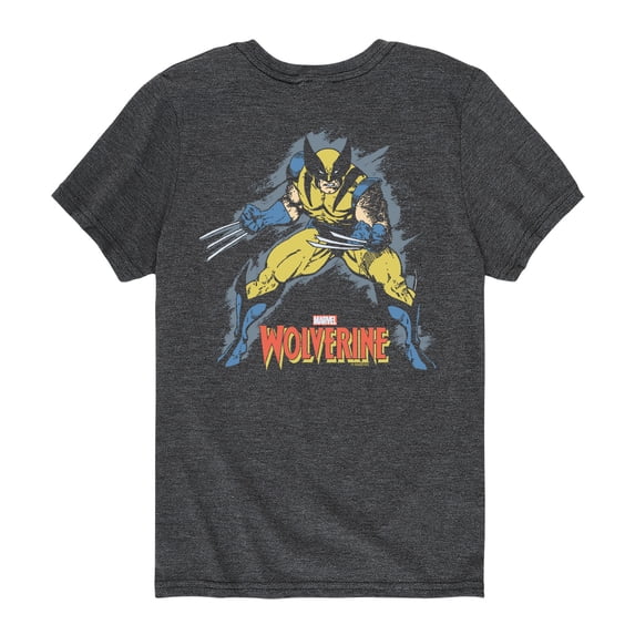 Marvel Wolverine - Grunge - Toddler and Youth Short Sleeve Graphic T-Shirt