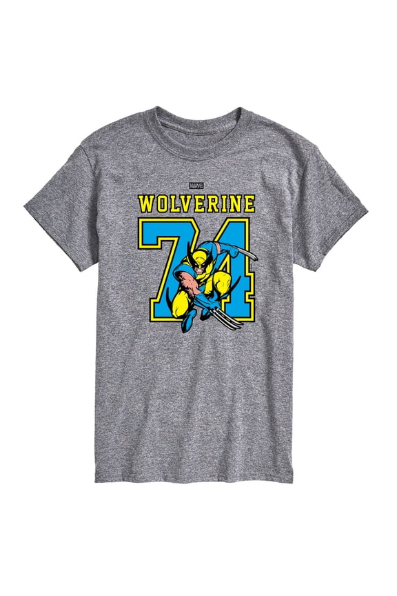 - Wolverine Jersey - Men's Short Sleeve Graphic T-Shirt
