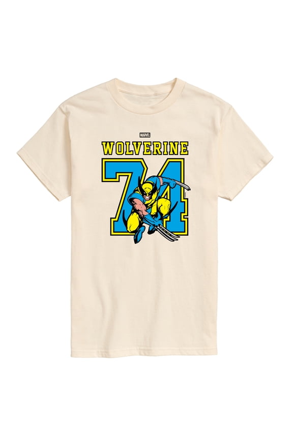 - Wolverine Jersey - Men's Short Sleeve Graphic T-Shirt