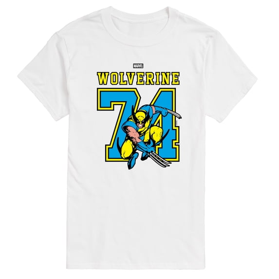 Marvel - Wolverine Jersey - Men's Short Sleeve Graphic T-Shirt