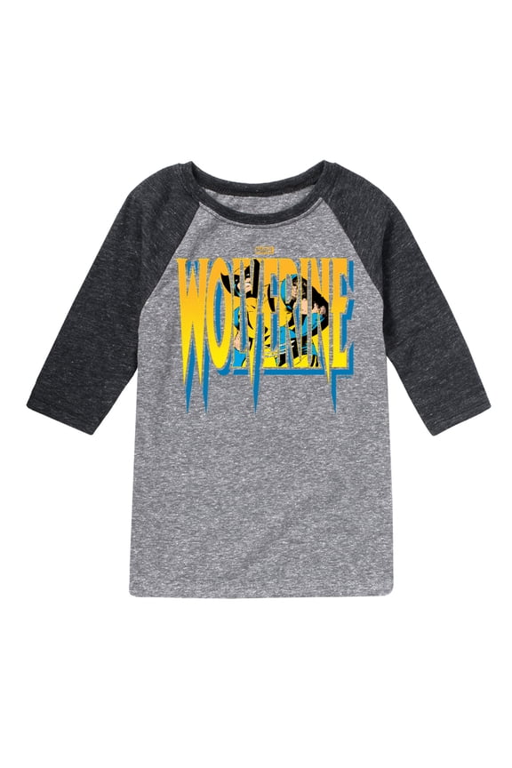 Wolverine - Logo - Toddler and Youth Raglan