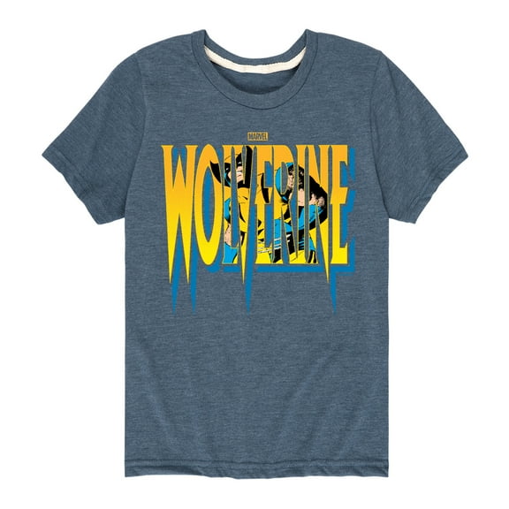 Marvel Wolverine - Logo - Toddler and Youth Short Sleeve Graphic T-Shirt