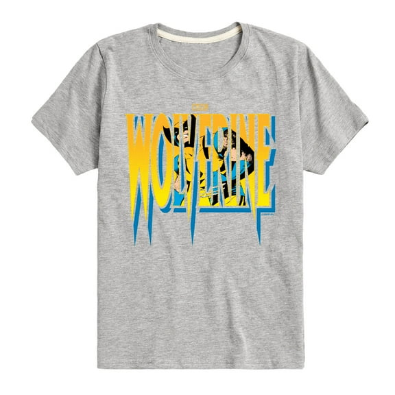 Marvel Wolverine - Logo - Toddler and Youth Short Sleeve Graphic T-Shirt
